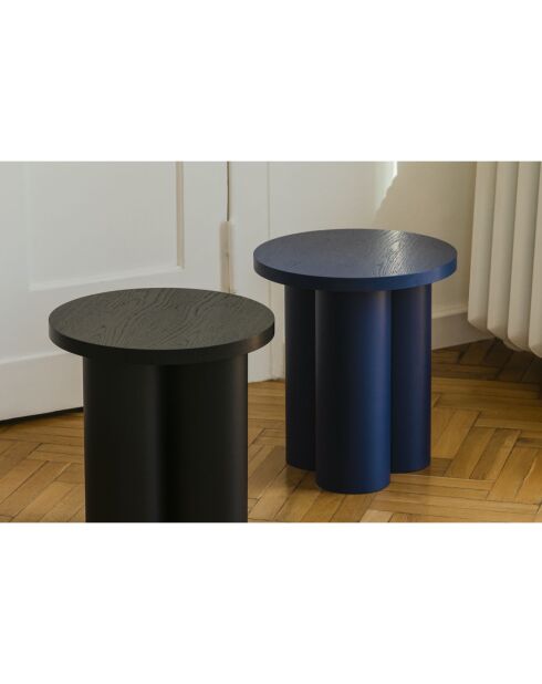 Tabouret Oly violet - D.38x42 cm