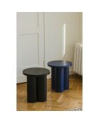 Tabouret Oly violet - D.38x42 cm