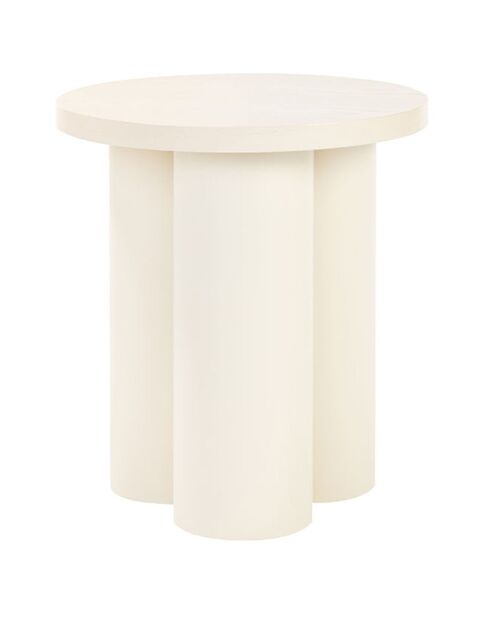 Tabouret Oly beige - D.38x42 cm