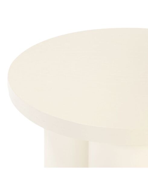 Tabouret Oly beige - D.38x42 cm