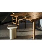 Tabouret Oly beige - D.38x42 cm