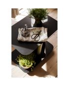 Ho schwarzer mobiler Rollwagen - 60x40x54 cm