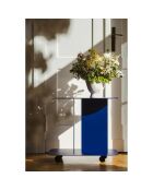 Ho lila mobiler Rollwagen - 60x40x54 cm