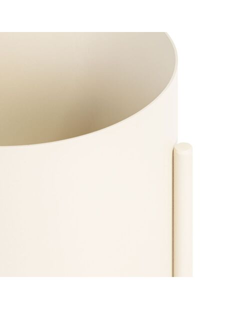 Vaso da fiori Maki grande beige - 30x20x46 cm