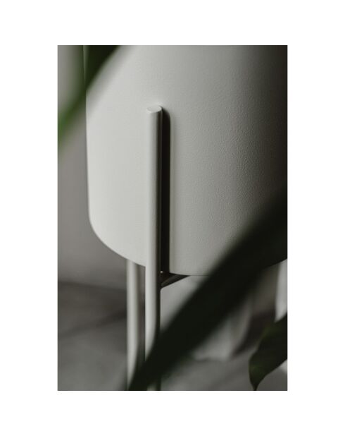 Vaso da fiori Maki grande beige - 30x20x46 cm