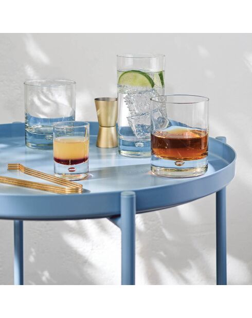 6 Gobelets Barglass transparents - 8 cl