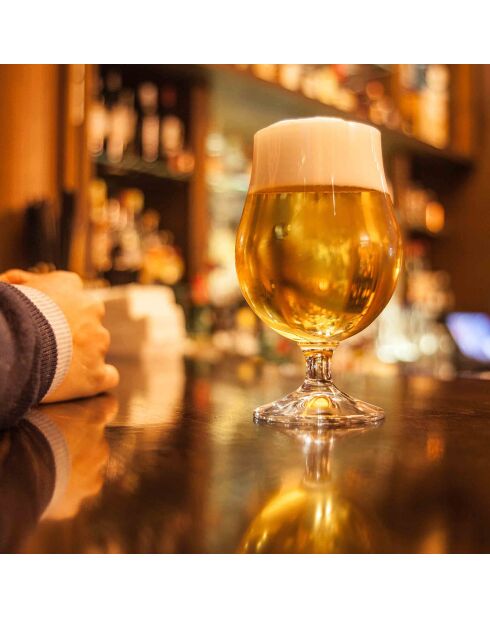 6 Verres à bière Berlin transparents - 40 cl