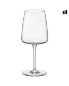 4 Verres à vin Planeo transparents - 54 cl