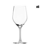 6 Verres à vin Ultra transparents - 30 cl