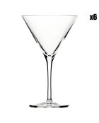6 Verres à Cocktail Bar transparents - 25 cl