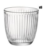 6 Verres Line transparents - 29 cl