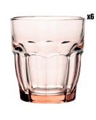 6 Verres Rock Bar transparents - 27 cl