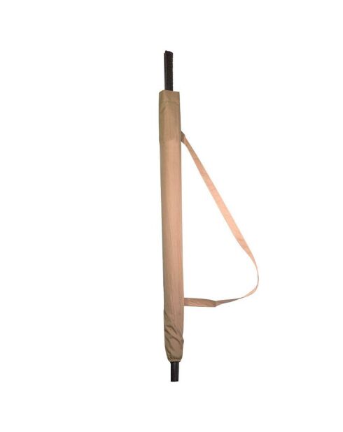 Parapluie droit - Ouverture manuelle camel