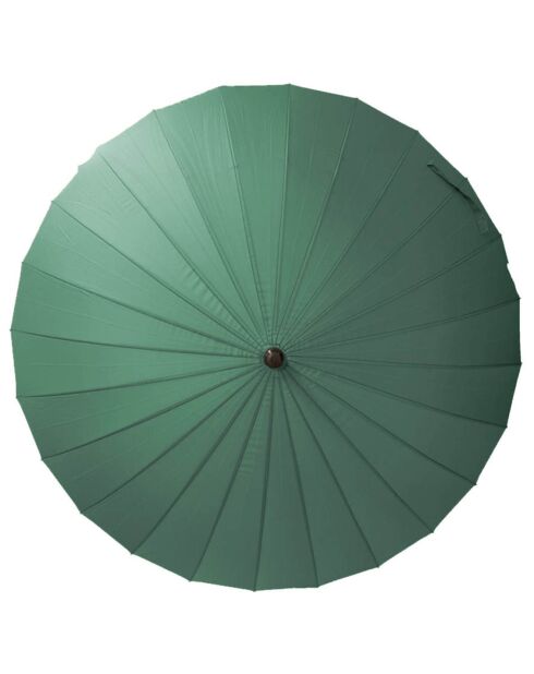 Parapluie droit - Ouverture manuelle vert