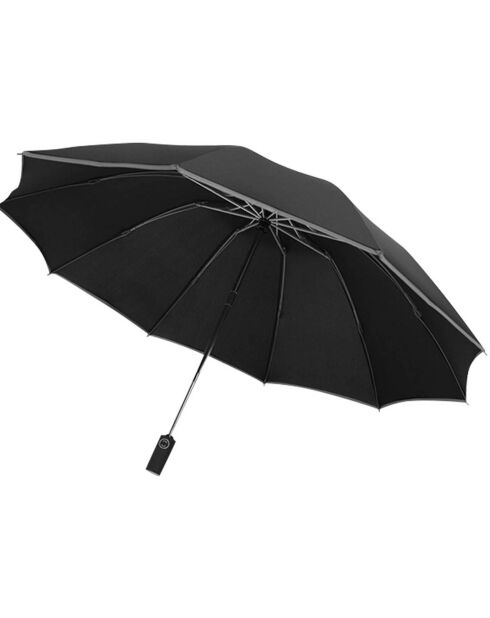 Omgekeerd opvouwbare paraplu - Zwarte automatische opening