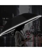 Parapluie pliant inversé - Ouverture automatique noir