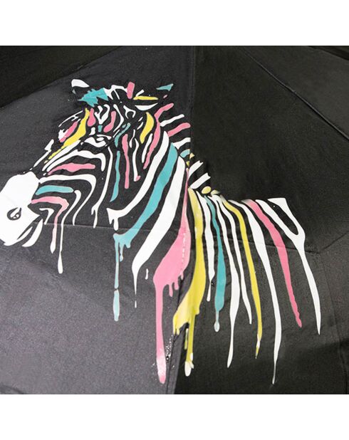 Faltbarer Regenschirm - Schwarze manuelle Öffnung