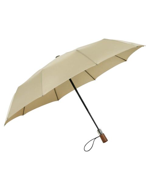Parapluie compact - Ouverture automatique beige