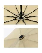Parapluie compact - Ouverture automatique beige