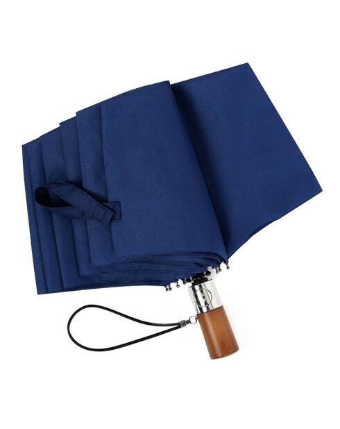 Parapluie compact - Ouverture automatique bleu marine