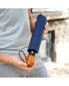 Parapluie compact - Ouverture automatique bleu marine