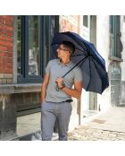 Parapluie compact - Ouverture automatique bleu marine