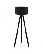 Ayd schwarze Stehlampe - D.38x21x140 cm