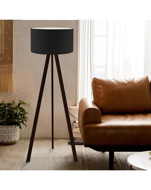 Ayd schwarze Stehlampe - D.38x21x140 cm