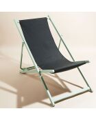 Housse de chilienne Bimini kaki foncé - 43x144 cm