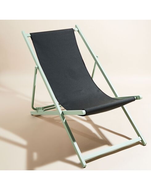 Housse de chilienne Bimini kaki foncé - 43x144 cm