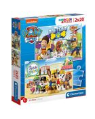 Puzzle Paw Patrol 2x20 pièces - 3 ans et +