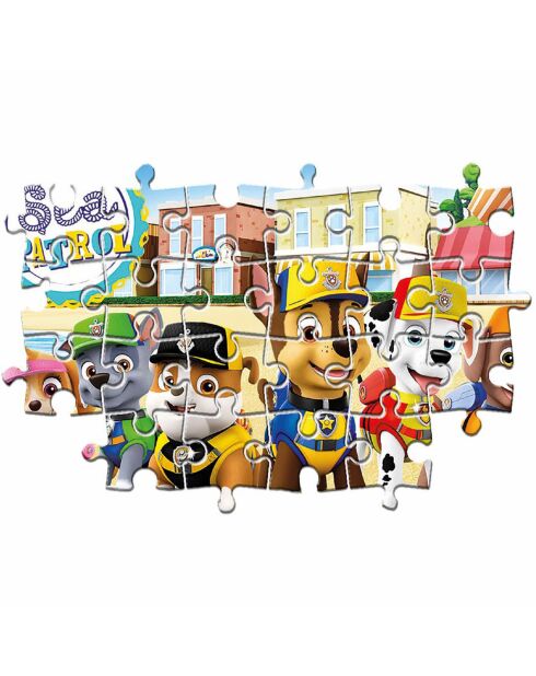 Puzzle Paw Patrol 2x20 pièces - 3 ans et +