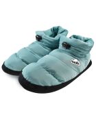 Chaussons Home en Textile turquoise