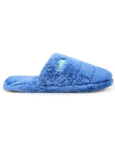 Chaussons Zueco en Textile bleus
