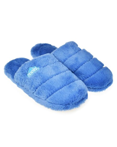 Chaussons Zueco en Textile bleus