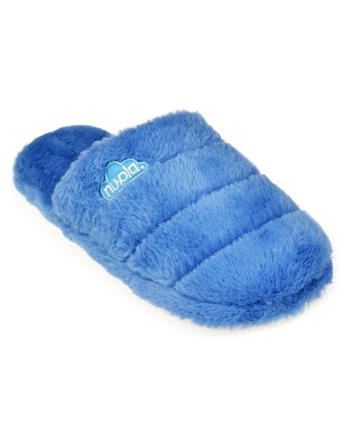 Chaussons Zueco en Textile bleus