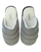 Chaussons Zueco en Textile gris