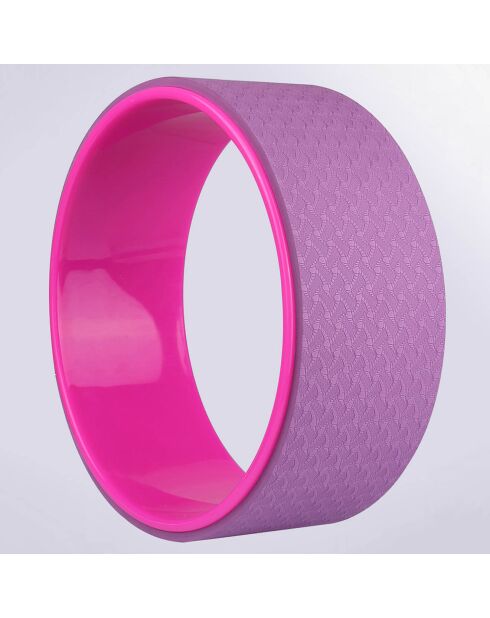 Roue de yoga violet/rose