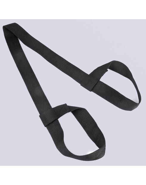 Sangle pour tapis de yoga noire
