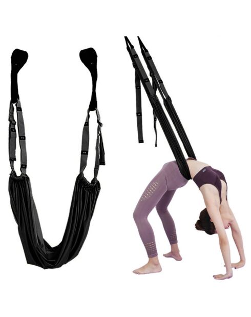 Hamac yoga noir