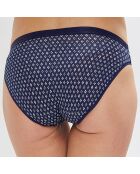 3 Culottes Pocket Coton marine/jaune/blanc