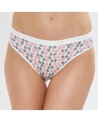 3 Culottes Pocket Coton blanc/gris/marine