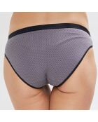 3 Culottes Pocket Coton blanc/gris/marine