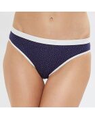 3 Culottes Pocket Coton blanc/gris/marine
