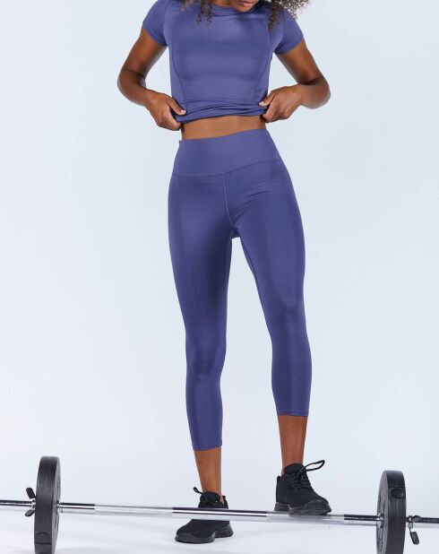 Top de sport indigo
