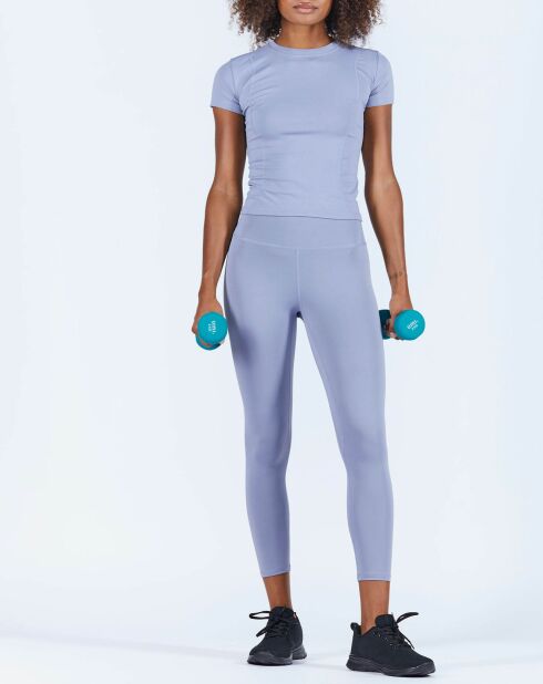Top deportivo gris azul