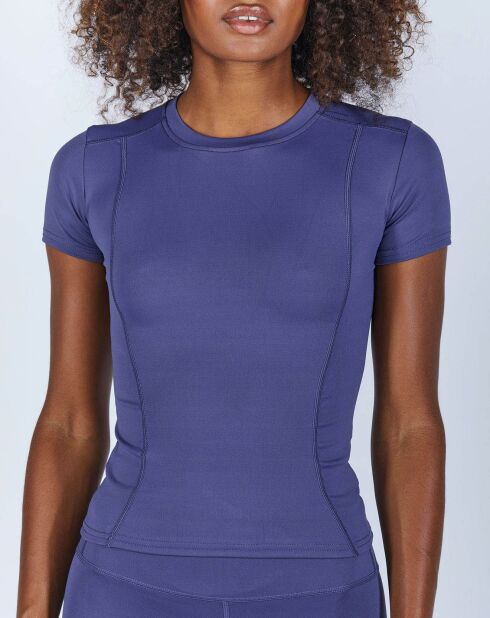 Top de sport indigo