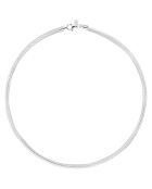 Collier Tube en Argent