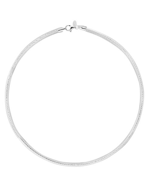 Collier Tube en Argent