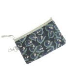 Indigo Platte koffer in art-decostijl - 13x20 cm